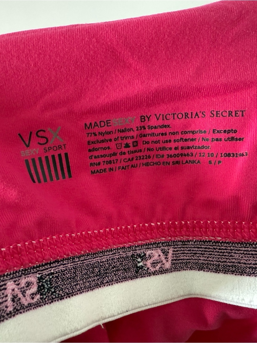 Women's Pink Racerback Ruched Tank Top - Picture 4 of 4